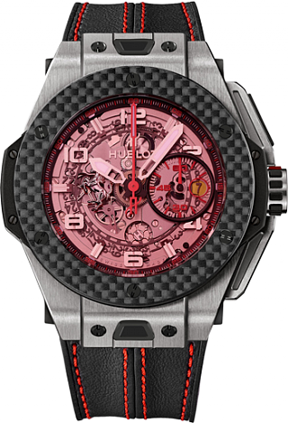 Fake Hublot Big Bang Unico Ferrari Carbon Titanium 401.NQ.0123.VR watch